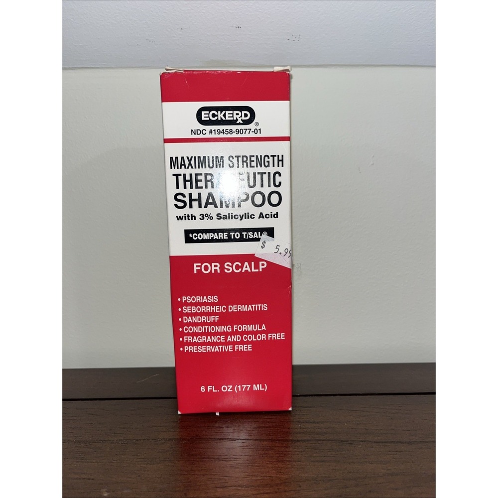 VTG Eckerd T/Sal Scalp Build-Up Control Therapeutic Shampoo 6 oz HTF